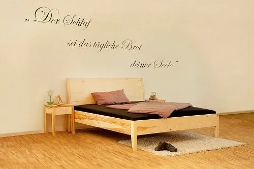 Bett "Sommersprosse" Zirbe