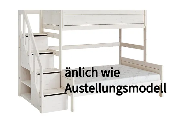 Hochbett Kinder Jugendbett weiß