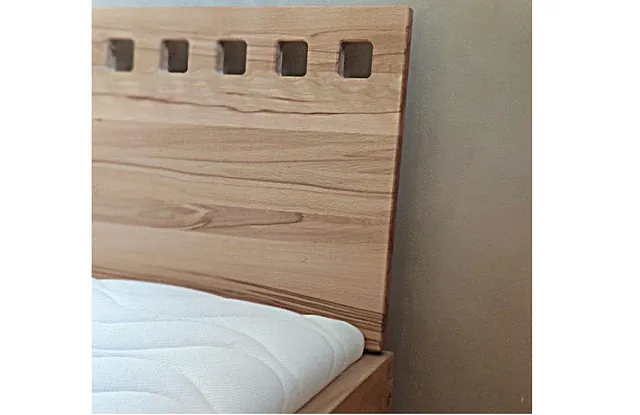 Fidus Lounge Massivholzbett Kopfteil
